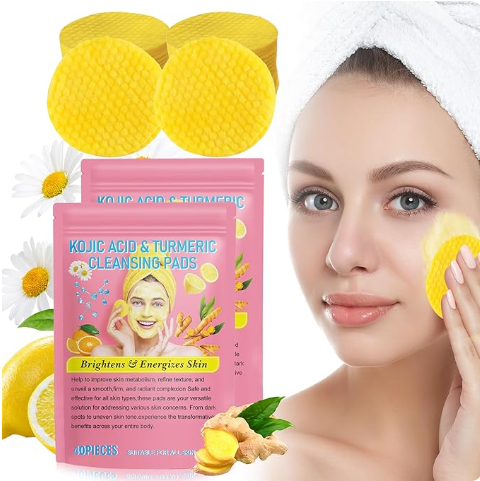 Turmeric Kojic Acid Cleansing Pads